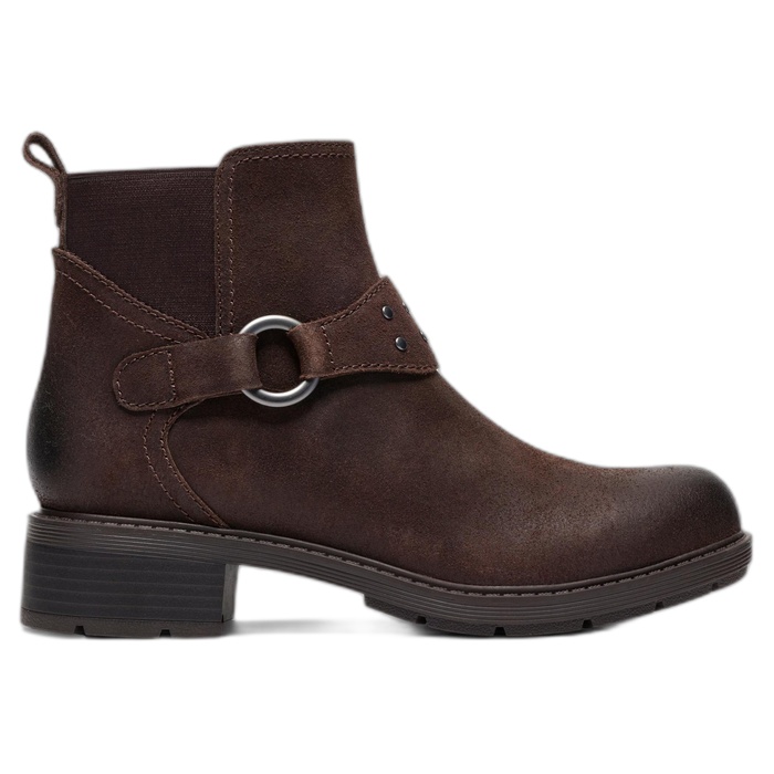 CLARKS HEARTH STUD DARK BROWN 26327130