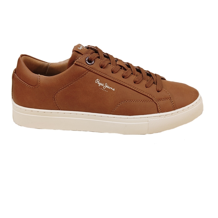 PEPE JEANS ΑΝΔΡΙΚΟ SNEAKER ΣΕ ΑΝΟΙΧΤΟ ΚΑΦΕ ΧΡΩΜΑ