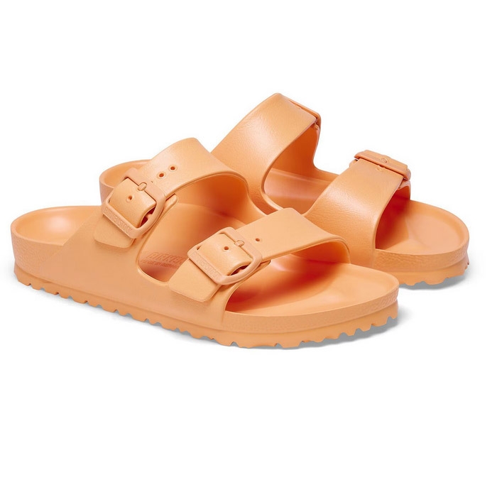 BIRKENSTOCK ΓΥΝΑΙΚΕΙΟ ΠΛΑΣΤΙΚΟ ΣΑΝΔΑΛΙ ΣΕ ΧΡΩΜΑ ΠΑΠΑΓΙΑ