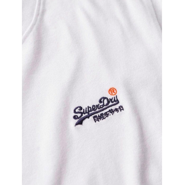 Το λογότυπο από Superdry ανδρική λευκή μπλούζα 1012078