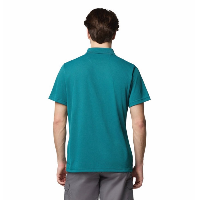 Ανδρική μπλούζα columbia polo utilizer σε πετρόλ