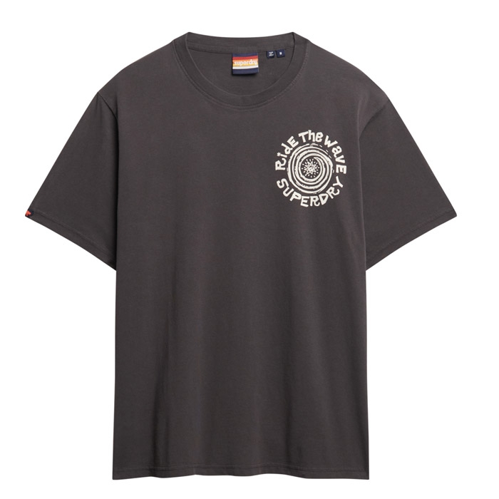 Superdry μπλουζα ανδρική με στάμπα εμπρός και πίσω