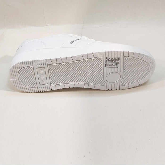 Λευκά ανδρικά sneakers Superdry με κορδόνια