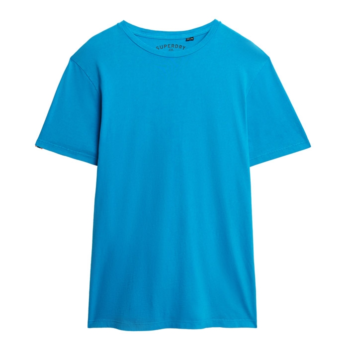 Ανδρικό T Shirt Superdry σε έντονο γαλάζιο χρώμα