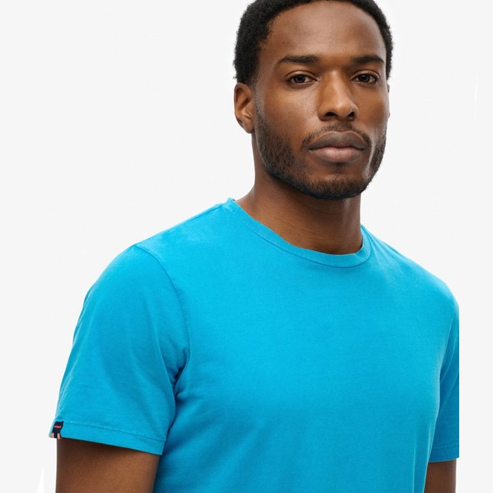 Ανδρικά Superdry t shirts σε γαλάζιο χρώμα