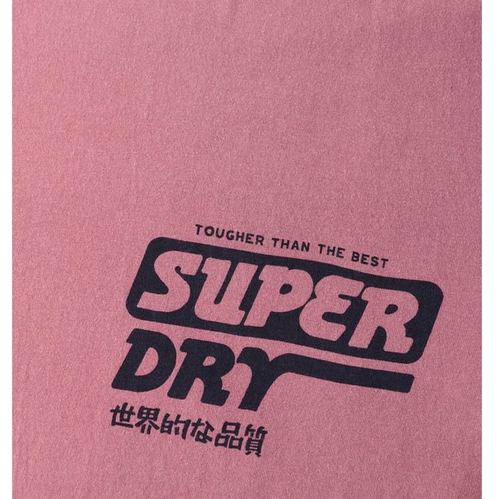 Superdry ανδρικό T Shirt με κοντό μανίκι και μεγάλη στάμπα πίσω στην πλάτη