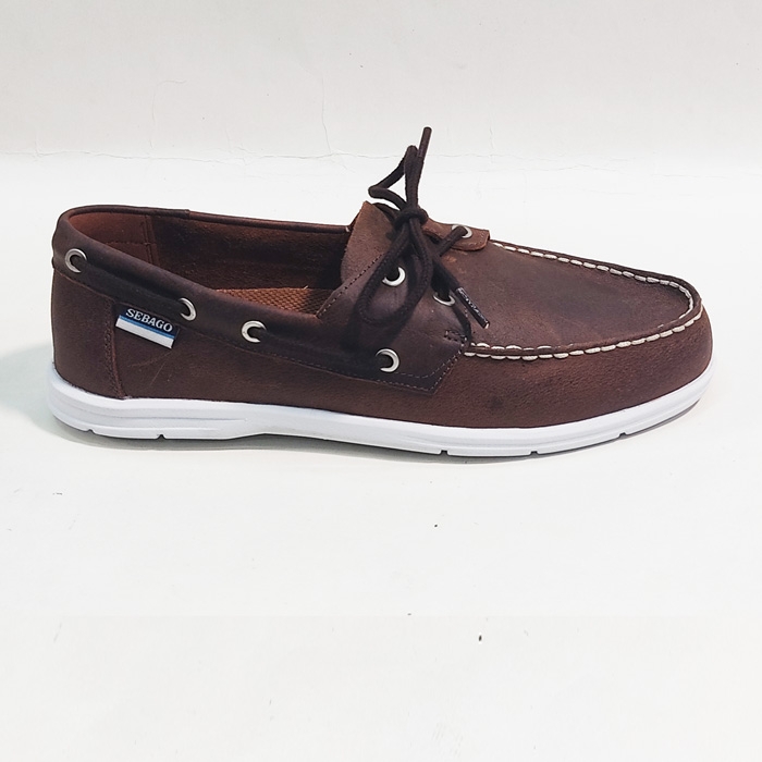 Ναυτικά παπούτσια Sebago YorkTown με αθλητική σόλα και λείο δέρμα