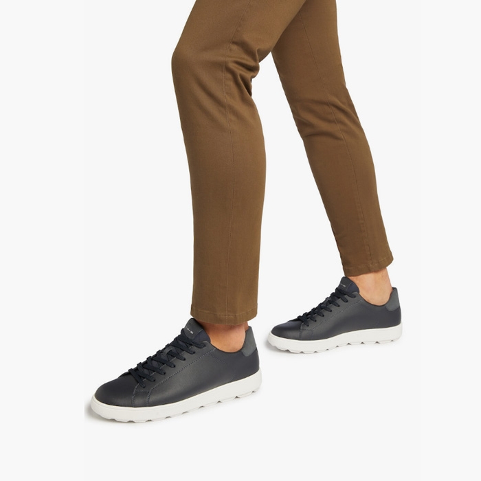 Ανδρικά sneakers Geox με αερόσολα, σε μπλε χρώμα