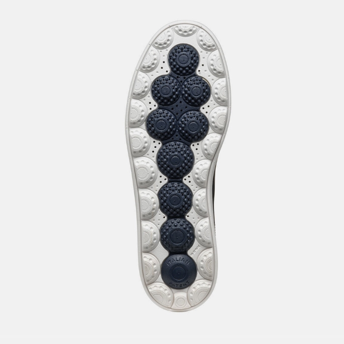 Ανδρικά sneakers Geox με αερόσολα, σε μπλε χρώμα
