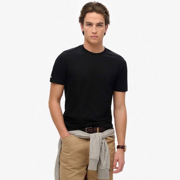 SUPERDRY ΜΠΛΟΥΖΑ CITY TEE BLACK