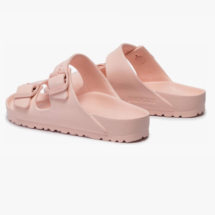 Πλαστικά γυναικεία σανδάλια birkenstock arizona σε απαλό ροζ