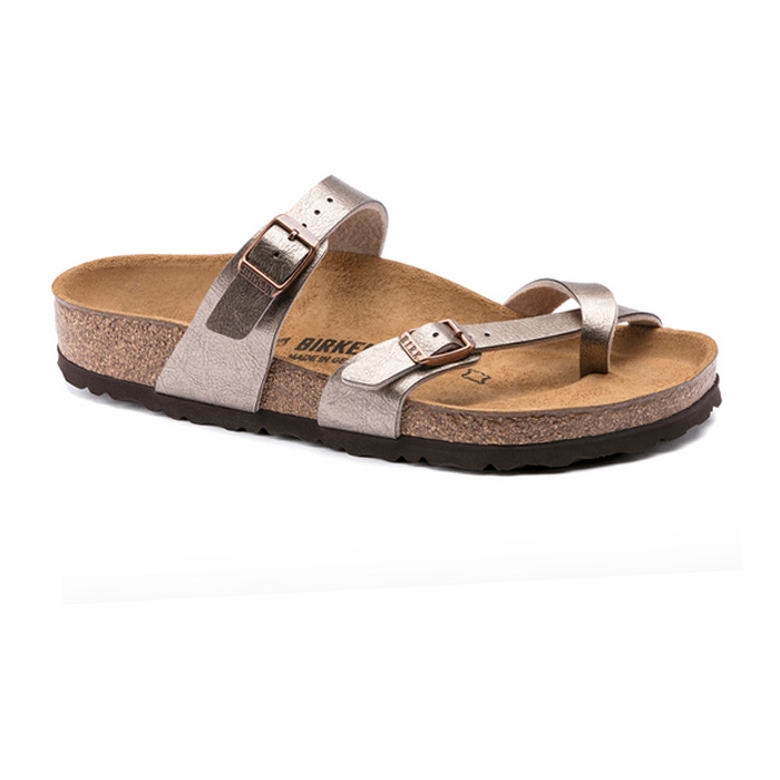 Γυναικείο Birkenstock πέδιλο mayari σε χρώμα μπρονζέ