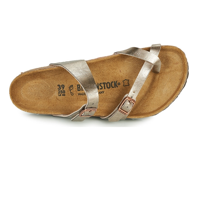 Γυναικείο Birkenstock πέδιλο mayari σε χρώμα μπρονζέ