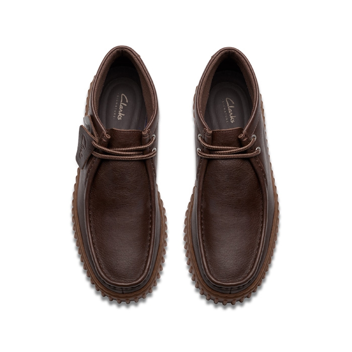 Ανδρικά καφέ Clarks μποτάκια Torhill Hi 26183425