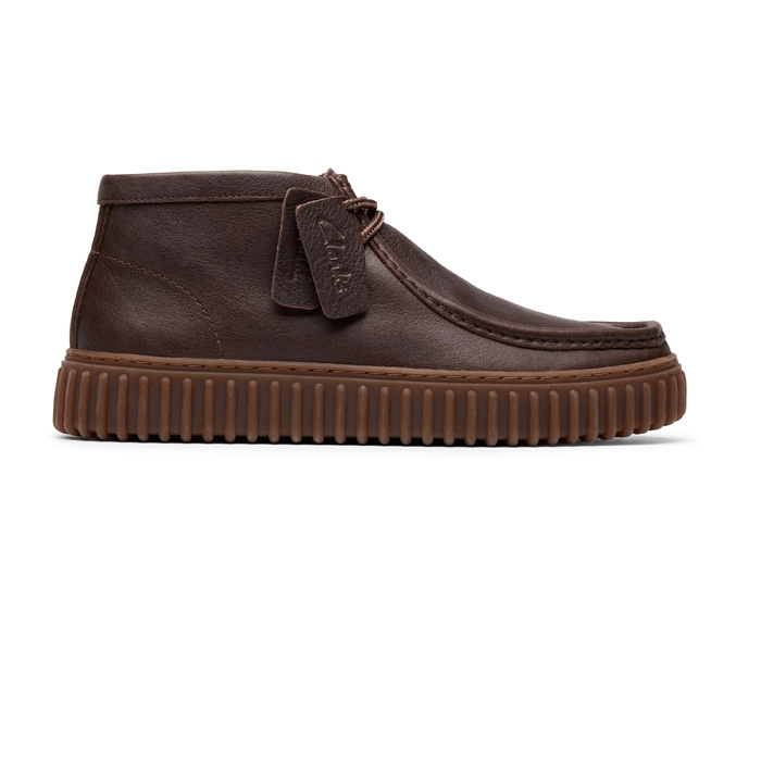 Ανδρικά καφέ Clarks μποτάκια Torhill Hi 26183425