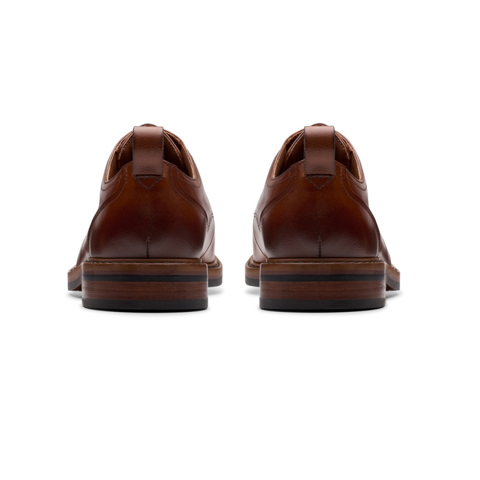 Παπούτσια ανδρικά casual clarks aldwin lace tan 26183252