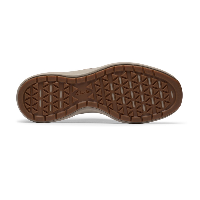 Ανδρικό σπορ παπούτσι clarks mullan moc beeswax 26184427