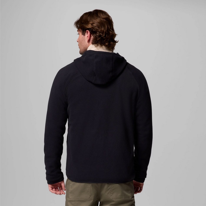Ανδρικό φούτερ με κουκούλα columbia fast trek hooded σε μαύρο 2135701-010