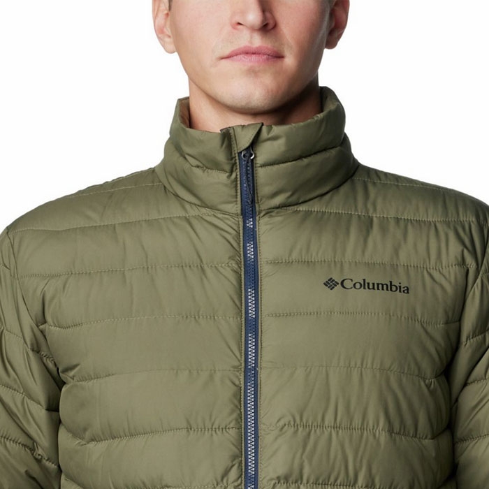 Columbia μπουφάν powder lite stone green 2086964-397
