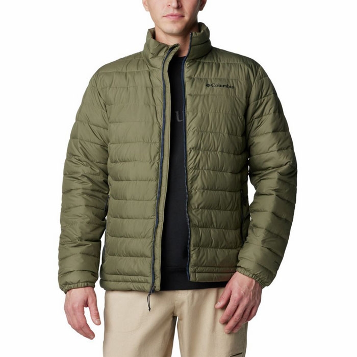 Columbia μπουφάν powder lite stone green 2086964-397