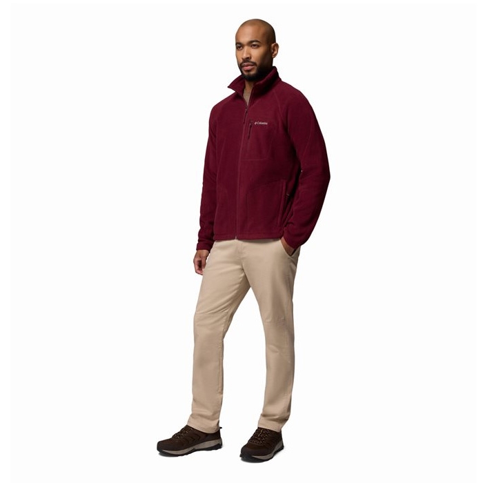 Ανδρική ζακέτα columbia fast trek σε βυσσινί χρώμα 3039Α-624