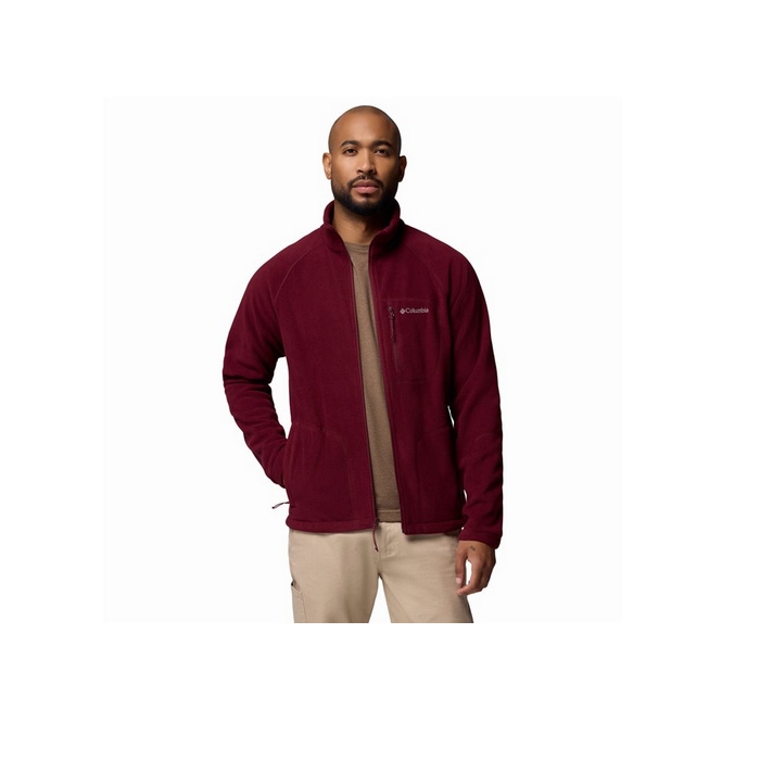 Ανδρική ζακέτα columbia fast trek σε βυσσινί χρώμα 3039Α-624