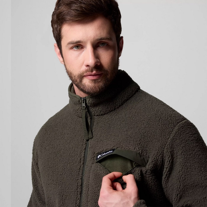 Ανδρικές ζακέτες πράσινες Columbia rugged ridge greenscape 2135481-366