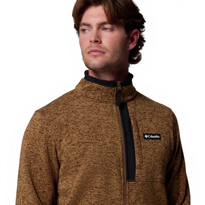 Ανδρική Χειμωνιάτικη ζακέτα Columbia sweater σε tobacco 2097731-256