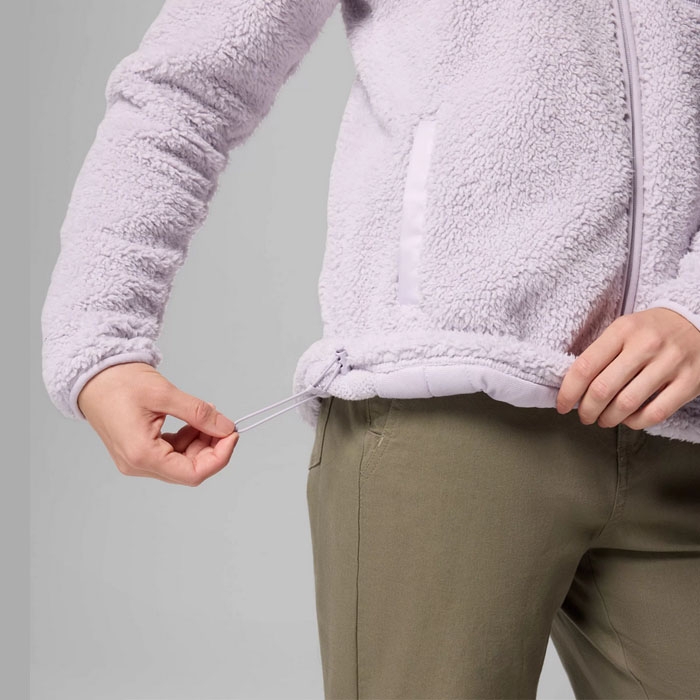 Columbia γυναικείο fleece west bend με φερμουάρ σε μωβ χρώμα 2099271-551