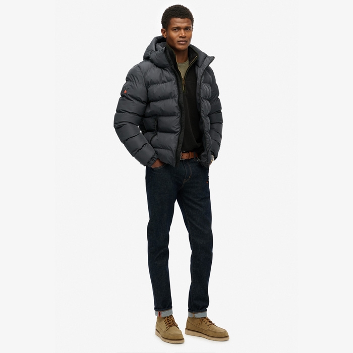 Ανδρικό puffer μπουφάν Superdry με κουκούλα M5011905A