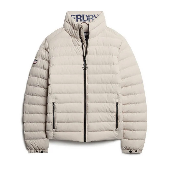 Ανδρικά μπουφάν Superdry fuji print padded chateau grey M5011757A-7MO