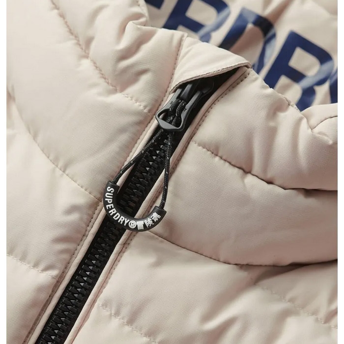 Ανδρικά μπουφάν Superdry fuji print padded chateau grey M5011757A-7MO