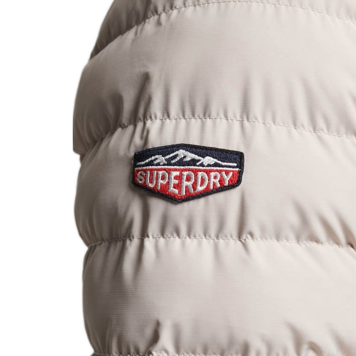Ανδρικά μπουφάν Superdry fuji print padded chateau grey M5011757A-7MO