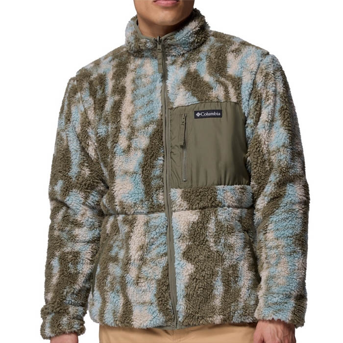 Ανδρικό αναδιπλώμενο fleece Columbia 2135651 stone green