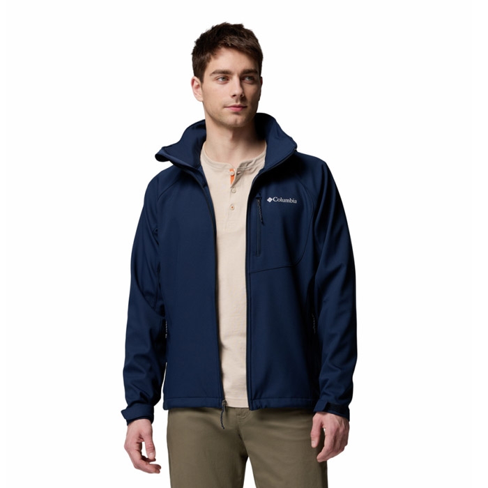 Ανδρικό μπλε μπουφάν Softshell Columbia 2090412-464