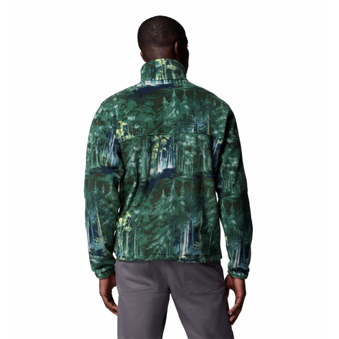 Ανδρικές ζακέτες Columbia Steens Mountains σε rain forest πράσινο χρώμα 1478231-375