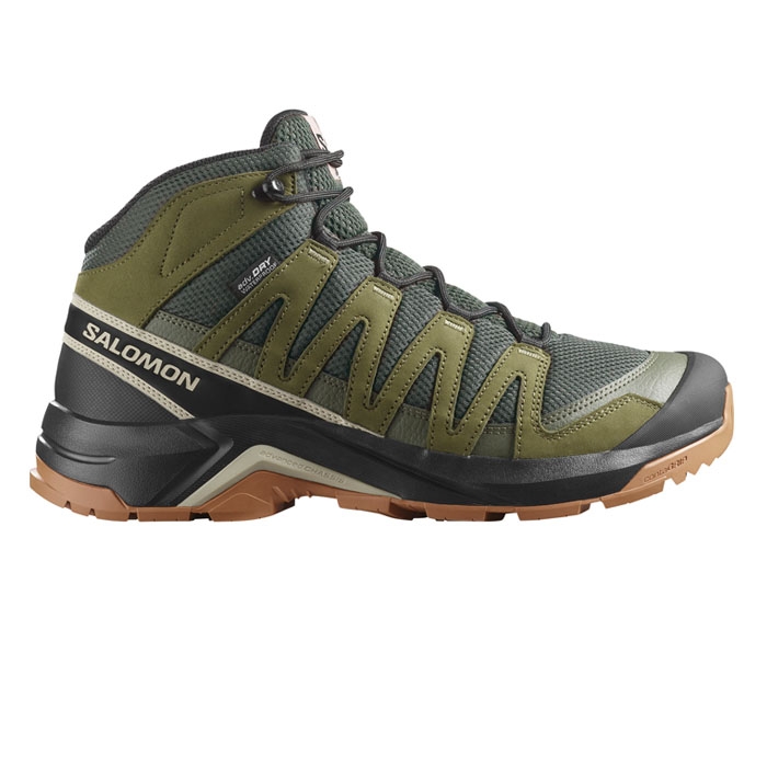 Ανδρικά μποτάκια Salomon X adventure Recon mid olive 478146