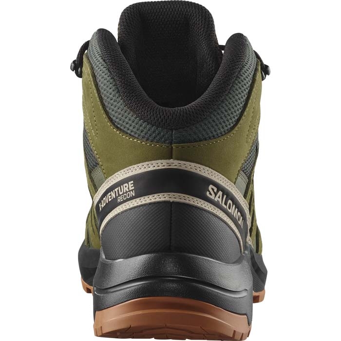 Ανδρικά μποτάκια Salomon X adventure Recon mid olive 478146