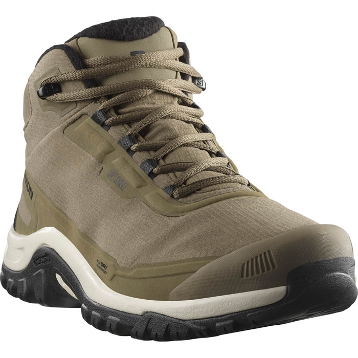 Μποτάκι Salomon ανδρικό Shelter αδιάβροχο 479740 σε χρώμα Stone Gray