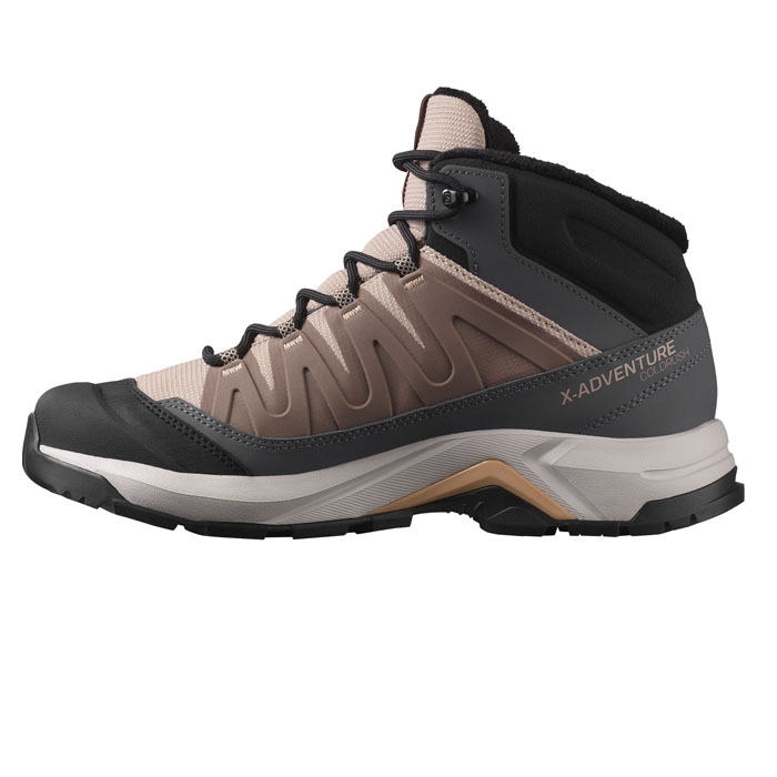 Μποτάκια γυναικεία αδιάβροχα Salomon X adventure rose 478565