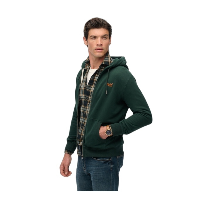 Ανδρικά πράσινα φούτερ superdry με κουκούλα στο Must στην Αθήνα