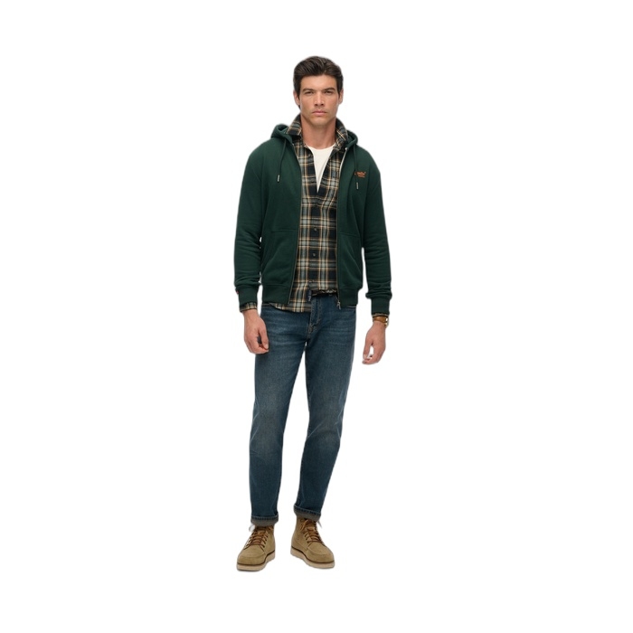 Ανδρικά πράσινα φούτερ superdry με κουκούλα στο Must στην Αθήνα
