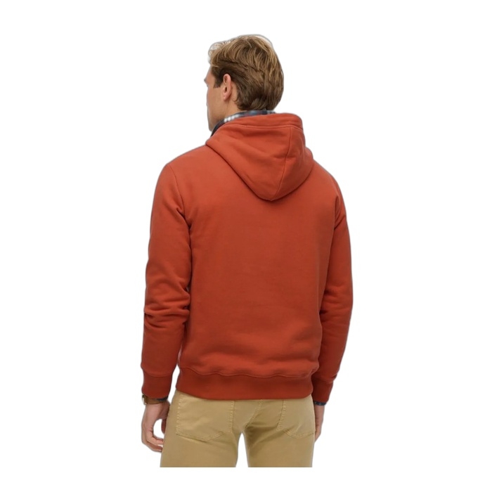 Superdry πορτοκαλί φούτερ με κουκούλα Autumn Glaze M2014404A-9RF