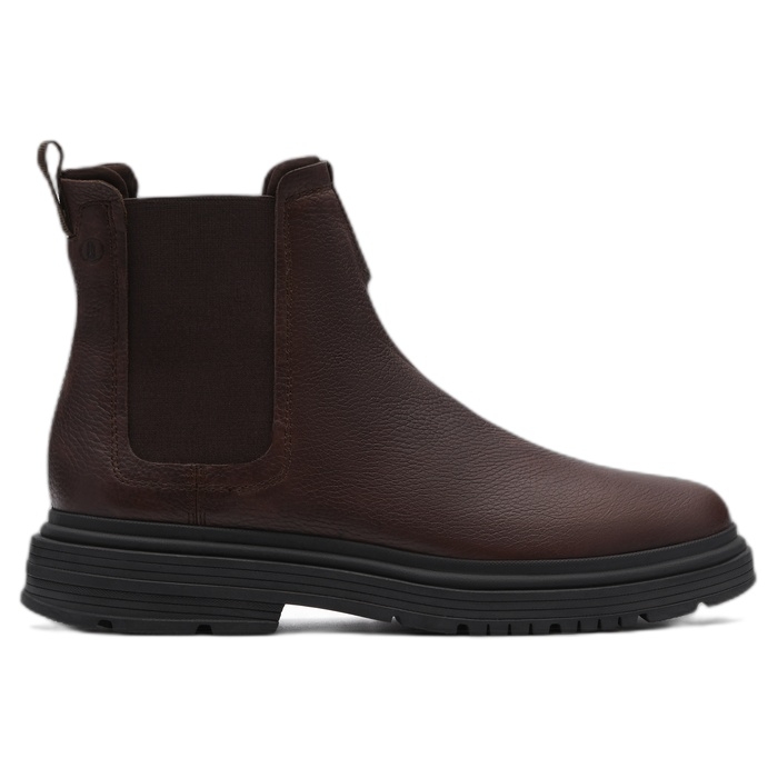 Ανδρικά καφέ μποτάκια Clarks Badbury Easy Dark Brown 26183258