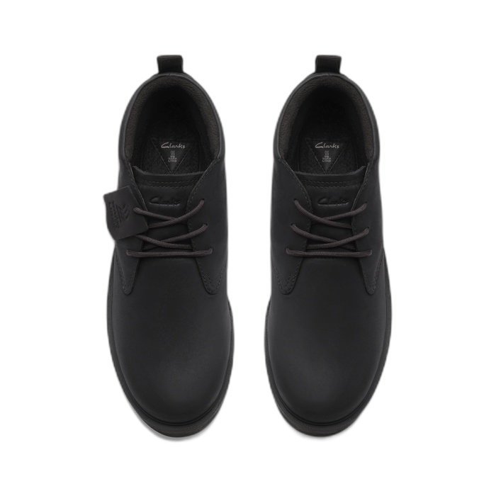 Ανδρικά Clarks μποτάκια, αδιάβροχα, Berhill Mid GTX μαύρα, κωδικός 26183277
