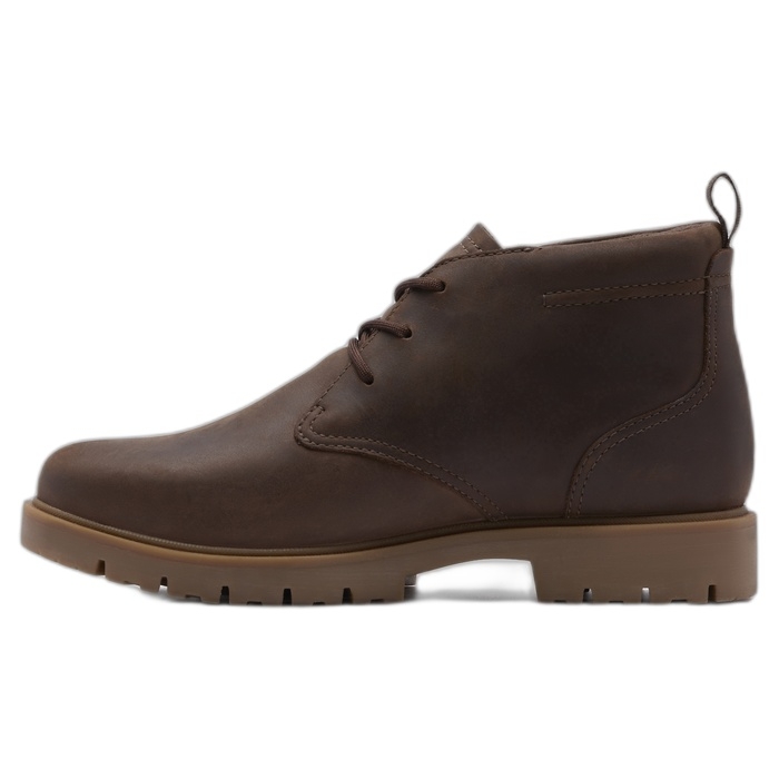 Clarks ανδρικά καφέ μποτάκια Berhill Mid GTX Tan 26183273