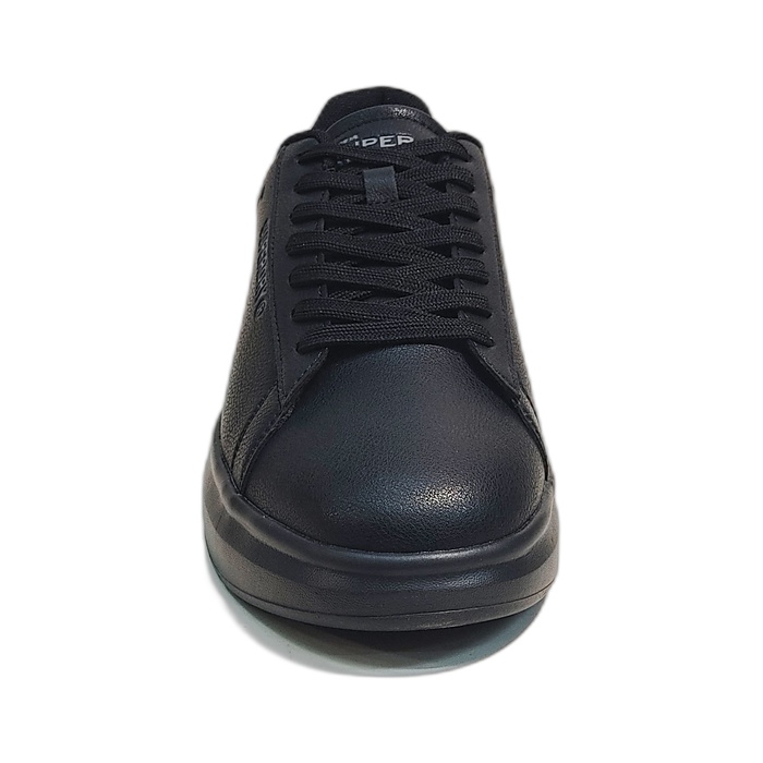 Ανδρικά sneakers Superdry με κορδόνια, σε μαύρο χρώμα C00117AM