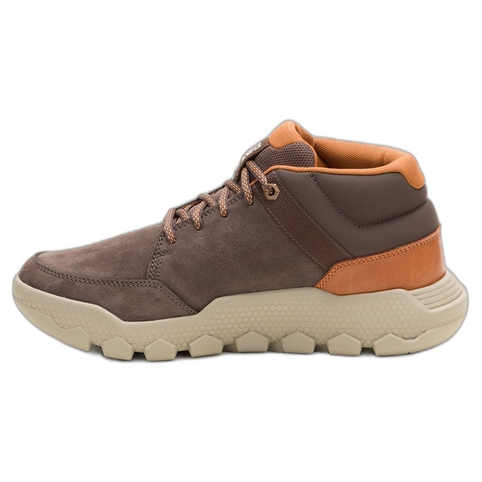 Ανδρικά σπορ μποτάκια Caterpillar με κορδόνια Hex Lite Cruise Mid D. Brown 726407