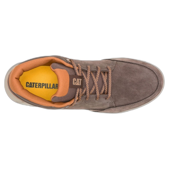 Ανδρικά σπορ μποτάκια Caterpillar με κορδόνια Hex Lite Cruise Mid D. Brown 726407
