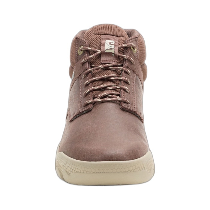 Caterpillar ανδρικά καφέ μποτάκια Hex Lite Deep Mahogany P726400